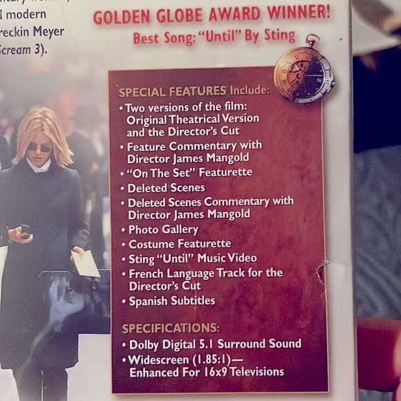 🍀$12bundle2 Kate & Leopold (2001) PG13 DVD Director & original theater versions - Picture 4 of 5